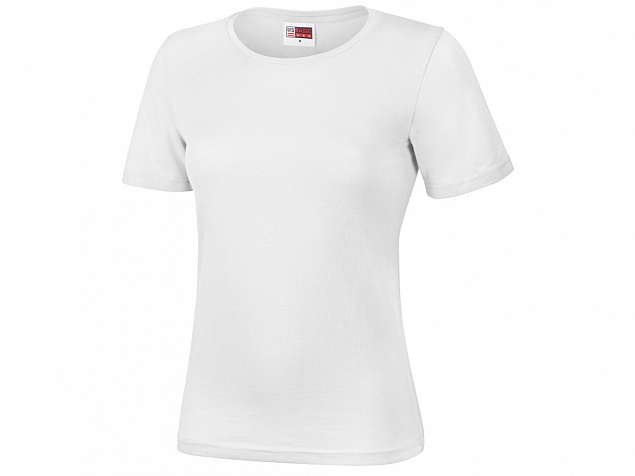 Футболка Heavy Super Club женская, белый с логотипом в Самаре заказать по выгодной цене в кибермаркете AvroraStore