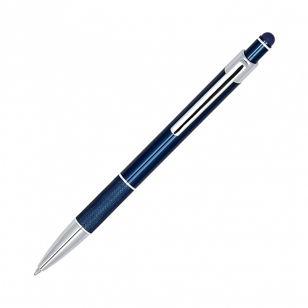 Шариковая ручка Levi, синий с логотипом в Самаре заказать по выгодной цене в кибермаркете AvroraStore