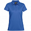 Рубашка поло женская Eclipse H2X-Dry, синяя с логотипом в Самаре заказать по выгодной цене в кибермаркете AvroraStore