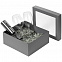 Коробка Teaser с окошком, черная с логотипом в Самаре заказать по выгодной цене в кибермаркете AvroraStore