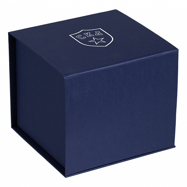Кружка «СКА» в подарочной коробке, синяя с логотипом в Самаре заказать по выгодной цене в кибермаркете AvroraStore