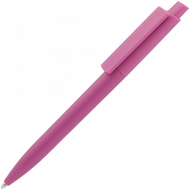 Ручка шариковая Crest, фиолетовая с логотипом в Самаре заказать по выгодной цене в кибермаркете AvroraStore
