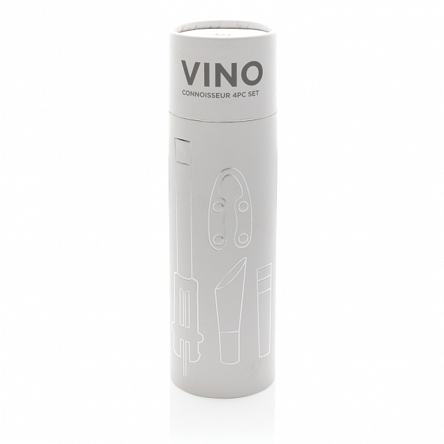 Профессиональный винный набор Vino, 4 шт. с логотипом в Самаре заказать по выгодной цене в кибермаркете AvroraStore