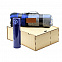 Подарочный набор Фил, синий с логотипом в Самаре заказать по выгодной цене в кибермаркете AvroraStore