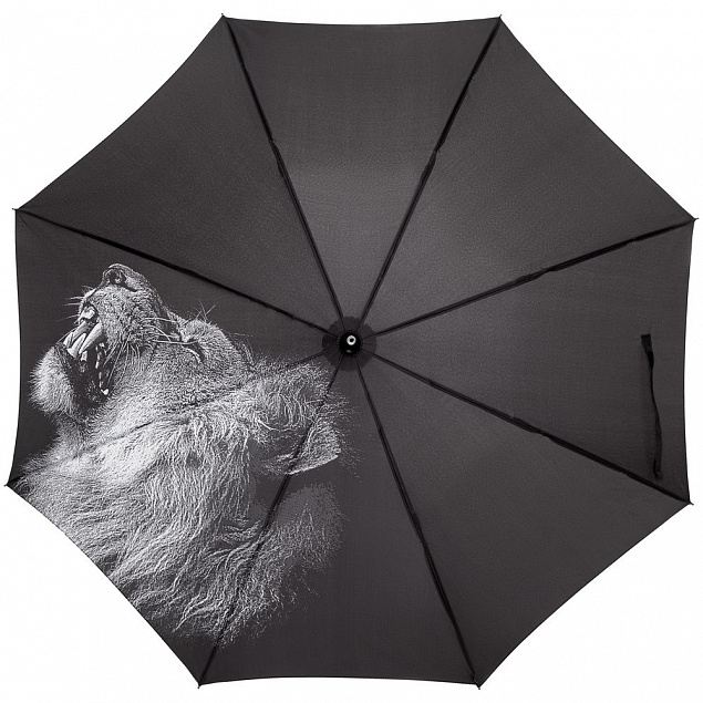 Зонт-трость Like a Lion с логотипом в Самаре заказать по выгодной цене в кибермаркете AvroraStore