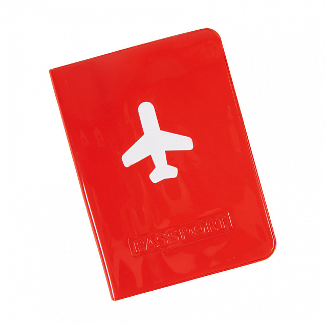 Обложка для паспорта "Flight"  с логотипом в Самаре заказать по выгодной цене в кибермаркете AvroraStore