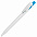 Ручка шариковая TWIN WHITE с логотипом в Самаре заказать по выгодной цене в кибермаркете AvroraStore