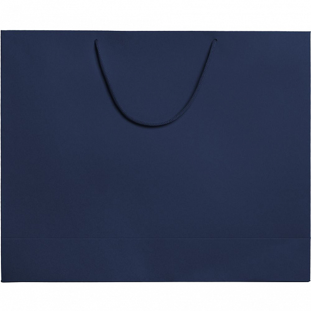 Пакет Ample L, синий с логотипом в Самаре заказать по выгодной цене в кибермаркете AvroraStore