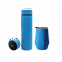 Набор Hot Box E (софт-тач) G, голубой с логотипом в Самаре заказать по выгодной цене в кибермаркете AvroraStore