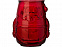 Подставка для чайной свечи Nouel из переработанного стекла, красный с логотипом в Самаре заказать по выгодной цене в кибермаркете AvroraStore