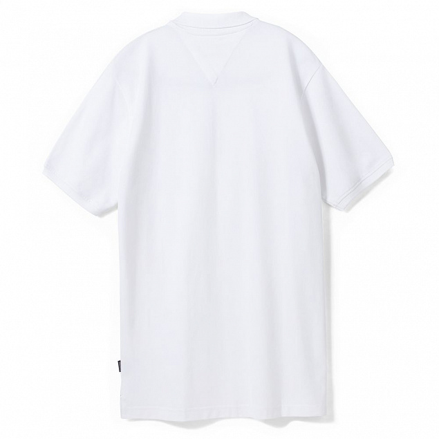 Рубашка поло мужская Neptune, белая с логотипом в Самаре заказать по выгодной цене в кибермаркете AvroraStore