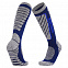 Термоноски мужские высокие Monterno Sport, синие с серым с логотипом в Самаре заказать по выгодной цене в кибермаркете AvroraStore