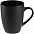 Кружка Bright Tulip, матовая, черная с красным с логотипом в Самаре заказать по выгодной цене в кибермаркете AvroraStore
