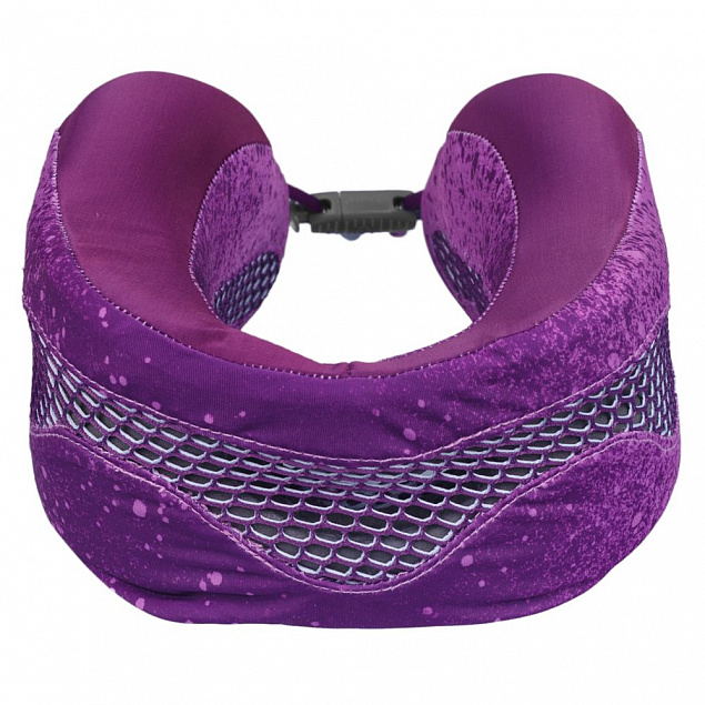 Подушка под шею для путешествий Cabeau Evolution Cool, фиолетовая с логотипом в Самаре заказать по выгодной цене в кибермаркете AvroraStore