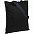 Холщовая сумка BrighTone, черная с белыми ручками с логотипом в Самаре заказать по выгодной цене в кибермаркете AvroraStore