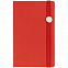 Блокнот Shall Round, красный с логотипом в Самаре заказать по выгодной цене в кибермаркете AvroraStore