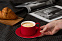 Чайная пара Best Morning, ярко-розовая (фуксия) с логотипом в Самаре заказать по выгодной цене в кибермаркете AvroraStore