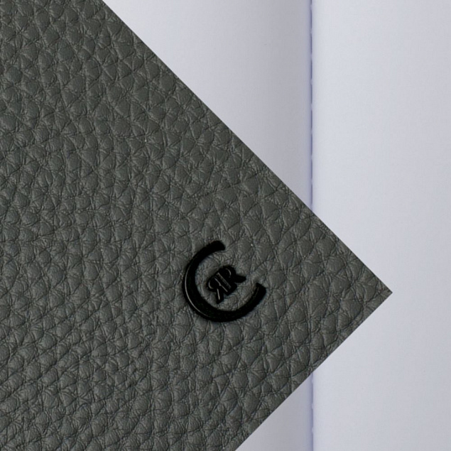 Блокнот Hamilton Mini, серый с логотипом в Самаре заказать по выгодной цене в кибермаркете AvroraStore
