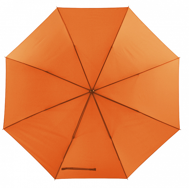 Зонт-трость MOBILE, оранжевый с логотипом в Самаре заказать по выгодной цене в кибермаркете AvroraStore