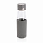 Стеклянная бутылка для воды Ukiyo с силиконовым держателем с логотипом в Самаре заказать по выгодной цене в кибермаркете AvroraStore