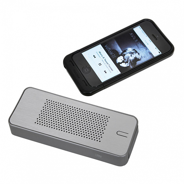 Универсальное зарядное устройство c bluetooth-стереосистемой "Music box" (4400мАh) с логотипом в Самаре заказать по выгодной цене в кибермаркете AvroraStore