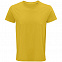 Футболка мужская Crusader Men, желтая с логотипом в Самаре заказать по выгодной цене в кибермаркете AvroraStore