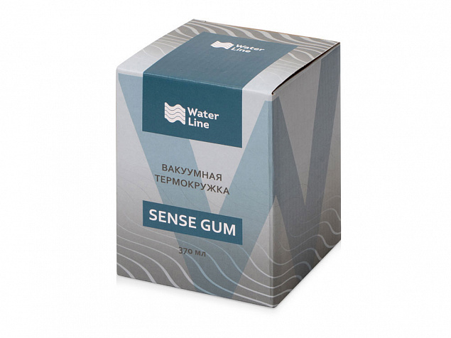 Термокружка Sense Gum soft-touch, 370мл, красный с логотипом в Самаре заказать по выгодной цене в кибермаркете AvroraStore