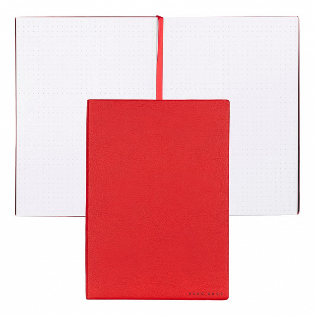 Блокнот A5 Essential Storyline, красный с логотипом в Самаре заказать по выгодной цене в кибермаркете AvroraStore