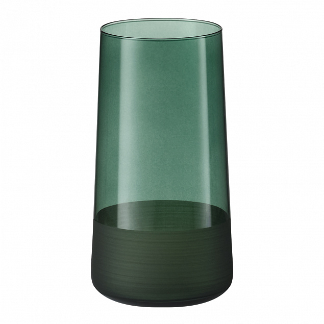 Стакан для воды высокий, Emerald, 540 ml, зеленый с логотипом в Самаре заказать по выгодной цене в кибермаркете AvroraStore