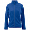 Куртка флисовая женская TWOHAND синяя с логотипом в Самаре заказать по выгодной цене в кибермаркете AvroraStore