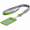 Чехол для пропуска с лентой и ретрактором Devon, белый с логотипом в Самаре заказать по выгодной цене в кибермаркете AvroraStore