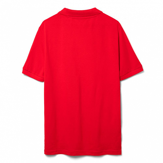 Рубашка поло мужская Adam, красная с логотипом в Самаре заказать по выгодной цене в кибермаркете AvroraStore
