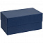 Коробка Storeville, малая, темно-синяя с логотипом в Самаре заказать по выгодной цене в кибермаркете AvroraStore
