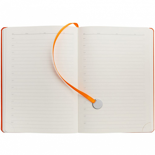 Ежедневник «Хозяйка огня», недатированный, оранжевый с логотипом в Самаре заказать по выгодной цене в кибермаркете AvroraStore