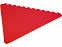 Треугольный скребок Frosty 2.0 , красный с логотипом в Самаре заказать по выгодной цене в кибермаркете AvroraStore