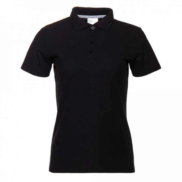Рубашка поло Рубашка 104W Чёрный с логотипом в Самаре заказать по выгодной цене в кибермаркете AvroraStore