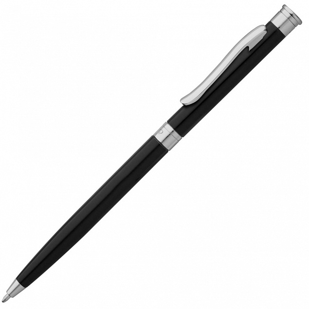 Ручка шариковая Reset, черная с логотипом в Самаре заказать по выгодной цене в кибермаркете AvroraStore