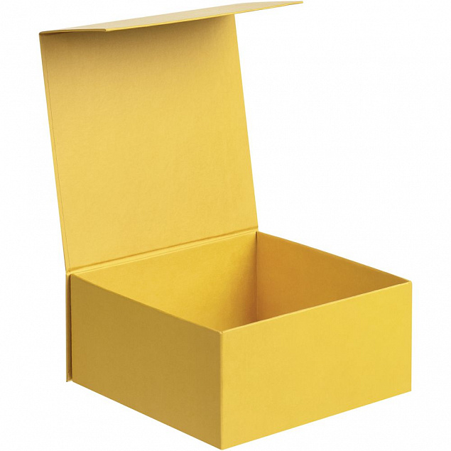 Коробка Pack In Style, желтая с логотипом в Самаре заказать по выгодной цене в кибермаркете AvroraStore