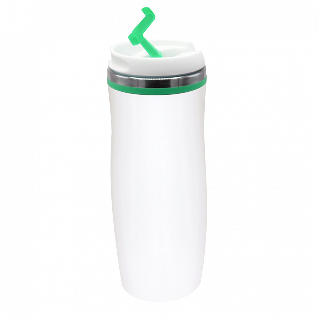 Термокружка Latte - Зеленый FF с логотипом в Самаре заказать по выгодной цене в кибермаркете AvroraStore