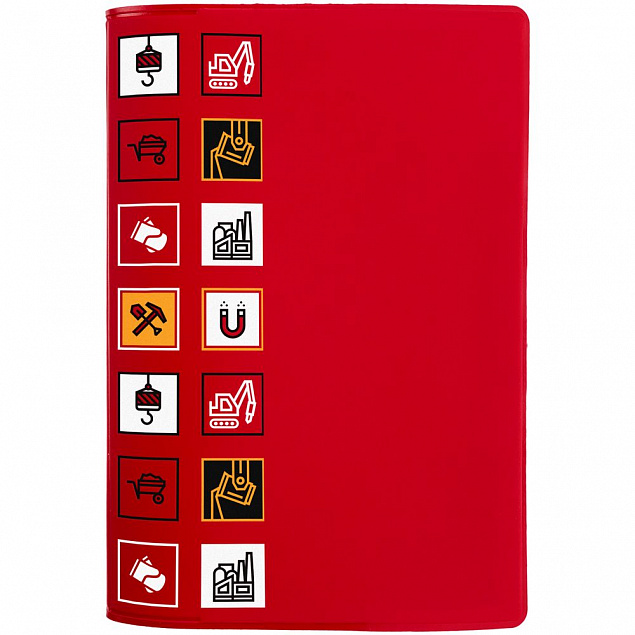 Обложка для паспорта Industry, металлургия с логотипом в Самаре заказать по выгодной цене в кибермаркете AvroraStore
