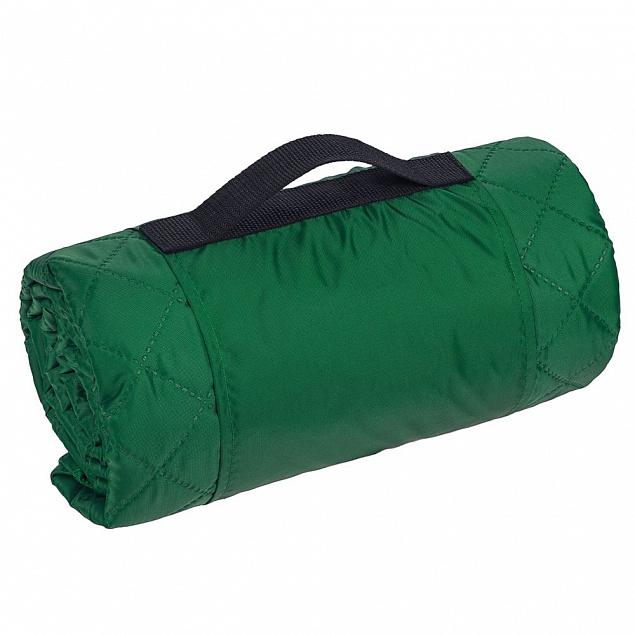 Плед для пикника Comfy, зеленый с логотипом в Самаре заказать по выгодной цене в кибермаркете AvroraStore