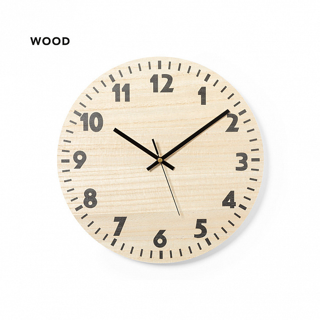 Настенные часы Yustry с логотипом в Самаре заказать по выгодной цене в кибермаркете AvroraStore