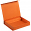 Коробка Duo под ежедневник и ручку, оранжевая с логотипом в Самаре заказать по выгодной цене в кибермаркете AvroraStore