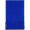 Шарф Flette, синий (василек) с логотипом в Самаре заказать по выгодной цене в кибермаркете AvroraStore