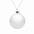 Елочный шар Finery Gloss, 8 см, глянцевый черный с логотипом в Самаре заказать по выгодной цене в кибермаркете AvroraStore
