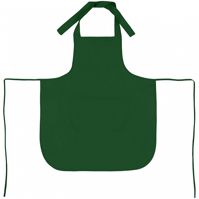 Фартук Neat, зеленый с логотипом в Самаре заказать по выгодной цене в кибермаркете AvroraStore