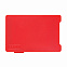 Держатель RFID для пяти карт, красный с логотипом в Самаре заказать по выгодной цене в кибермаркете AvroraStore