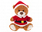 Плюшевый медведь «Santa» с логотипом в Самаре заказать по выгодной цене в кибермаркете AvroraStore