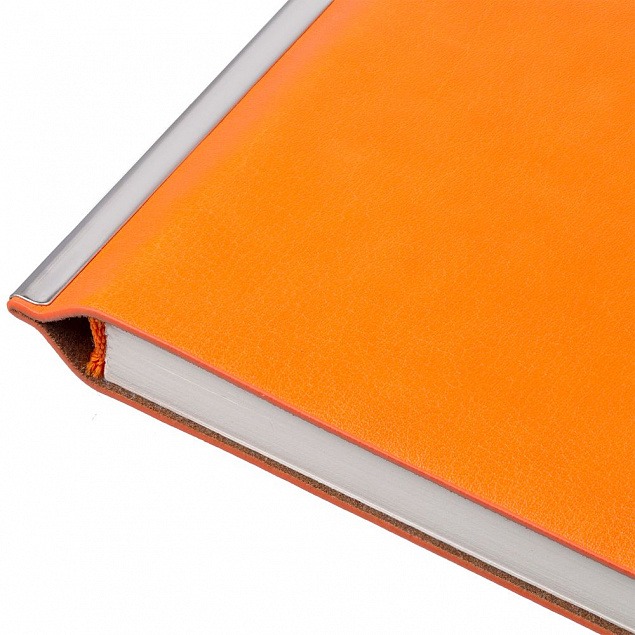 Ежедневник Kroom, недатированный, оранжевый с логотипом в Самаре заказать по выгодной цене в кибермаркете AvroraStore