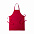 Фартук KONNER, красный, 20% хлопок, 80% полиэстер с логотипом в Самаре заказать по выгодной цене в кибермаркете AvroraStore